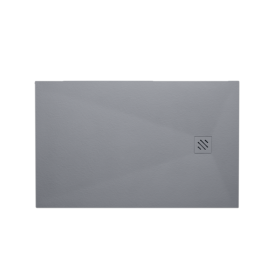 Plato de ducha modelo Zero de Resigres color gris