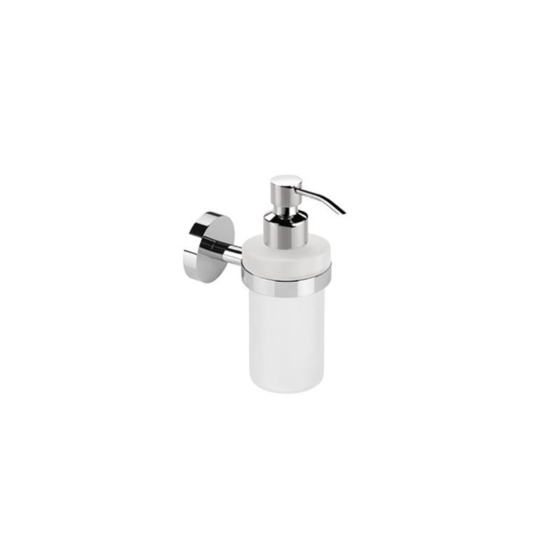 Dosificador de jabón líquido de baño para pared modelo Odeon de PYP