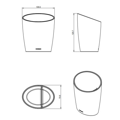 Medidas vaso Saku de Cosmic