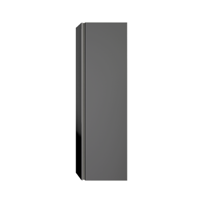 Columna auxiliar modelo Granada de Visobath tirador negro color ceniza