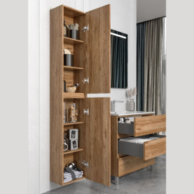 Mueble columna baño estilo nórdico – Columna auxiliar