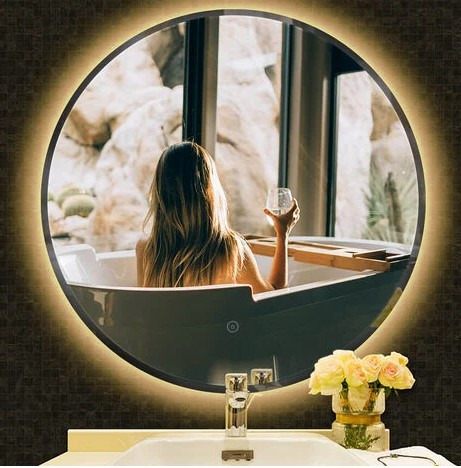 Espejos de baño con luz led incorporada - Totmampara