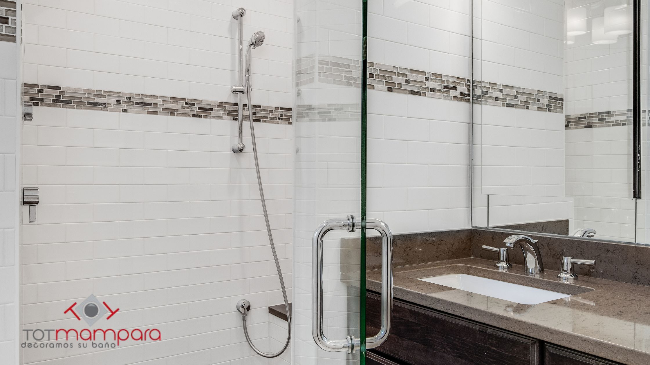 Mamparas de ducha con cristal templado extra resistente